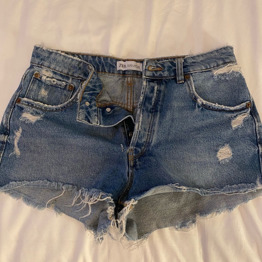 Zara jean shorts